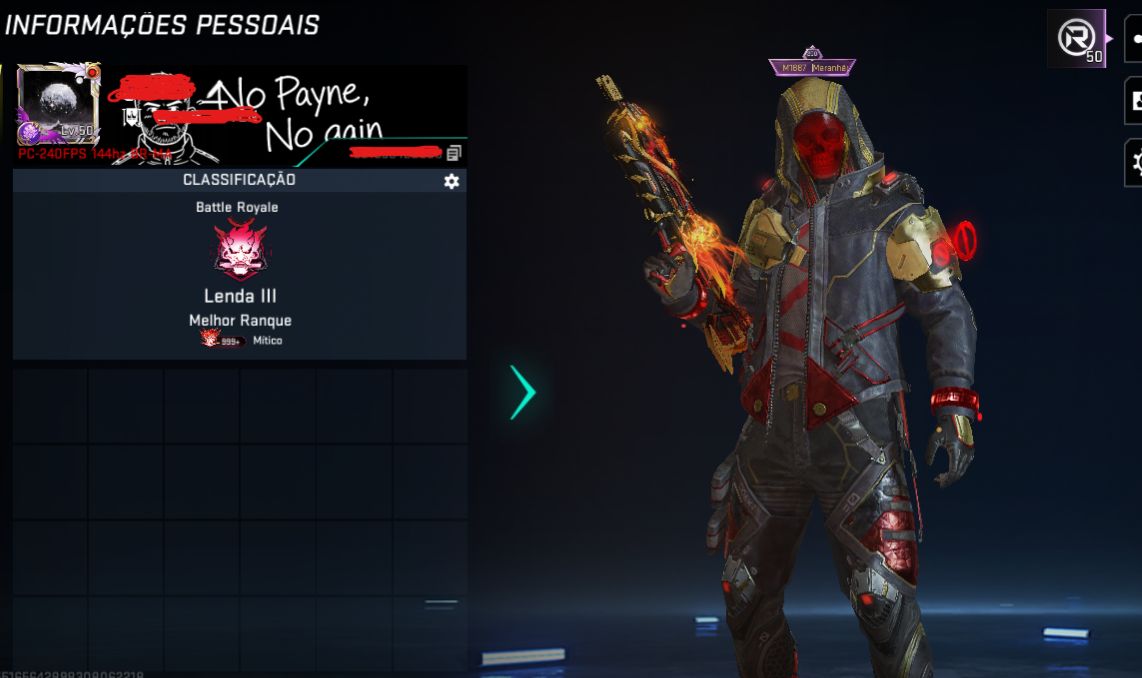 CONTA BLOODSTRIKE/FACAS/MUITAS SKINS/ COM MAIS DE 1000 DIAS