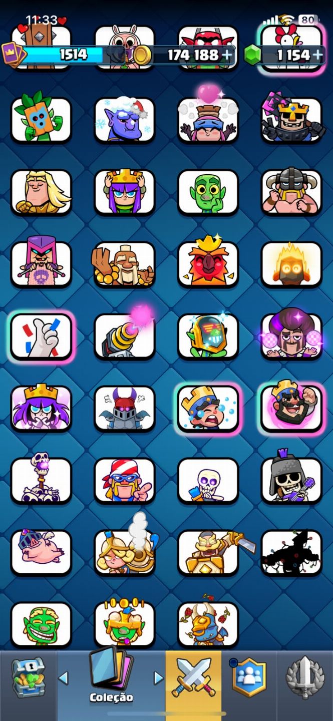 Clash Royale, Conta NIVEL 15 com todas as cartas