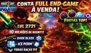 CONTA BLOX FRUITS À VENDA ideal para PvP,farm e end-game