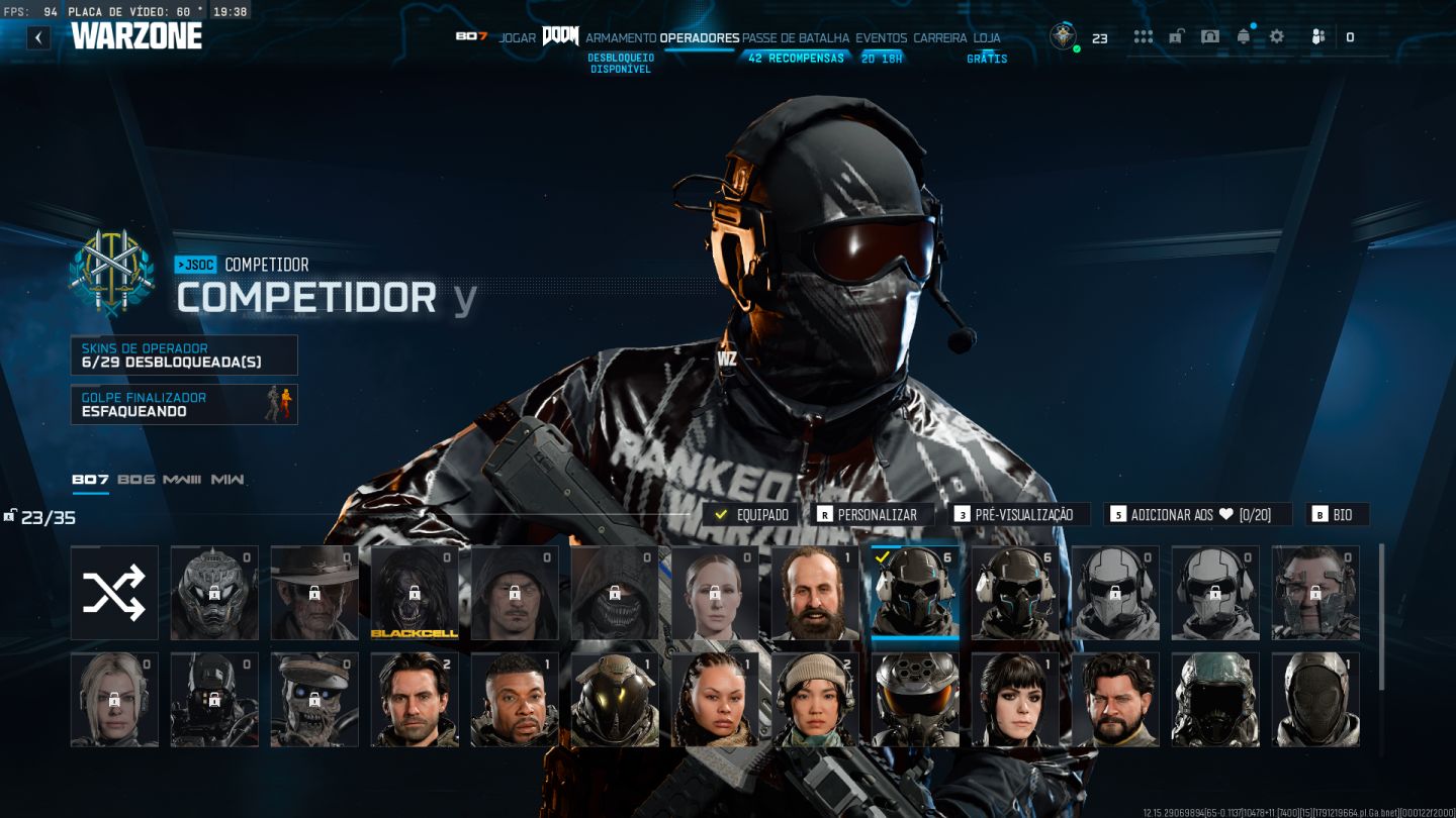 CONTA CALL OF DUTY: WARZONE. IRIDESCENTE O RANK MAIS DIFÍCIL DA TEMPORADA!
