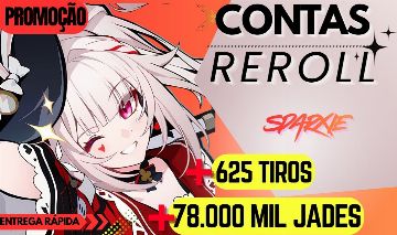 (PROMOÇÃO IMPERDIVEL) CONTAS REROLL COM JADES HONKAI STAR RAIL|+600 GIROS/TIROS