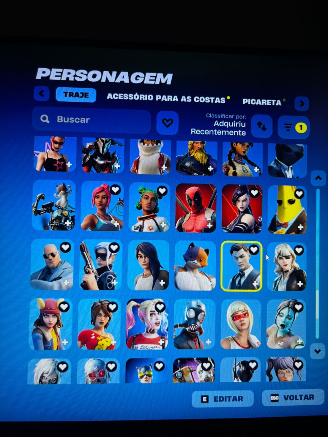 Fortnite conta