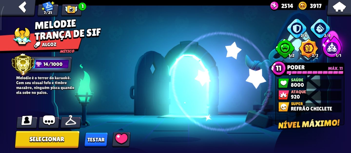 CONTA BRAWL STARS | ROSA TOP 2 BR | 7 PRESTÍGIOS 3 + 9 PRESTÍGIOS 2 | MESTRE
