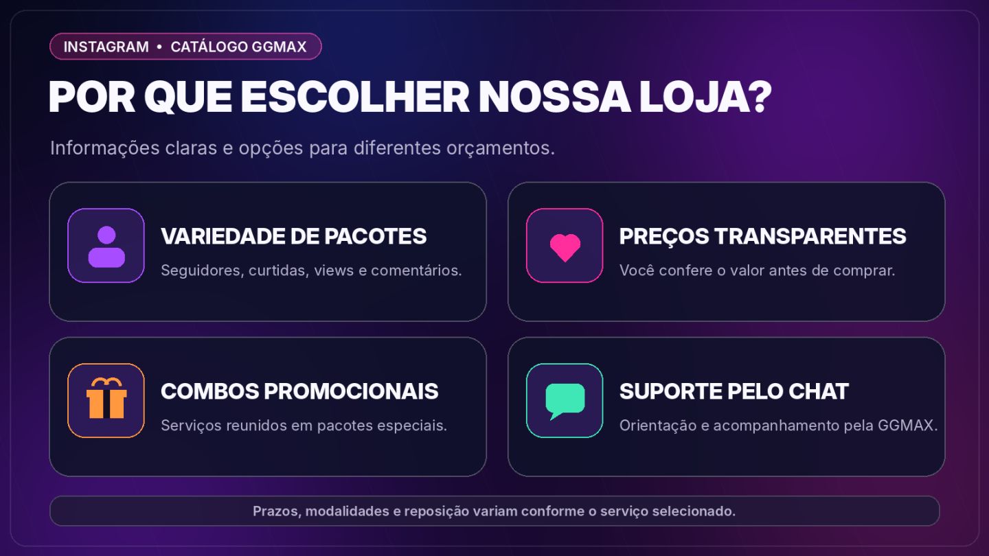 [PROMOÇÃO] SEGUIDORES INSTAGRAM BR + CURTIDAS + VIEWS REELS E STORIES | COMBOS