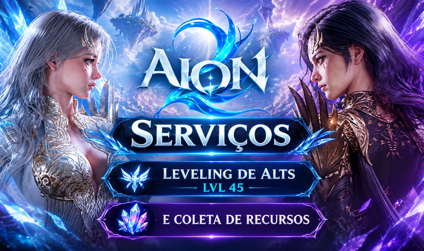 Aion 2 - Powerleveling 1-45 Server Global