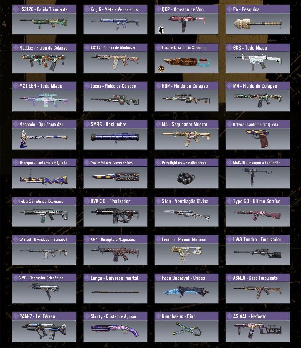 CONTA COD MOBILE CODM - 2 ARMAS MÍTICAS + 11 LENDÁRIAS | Call of Duty