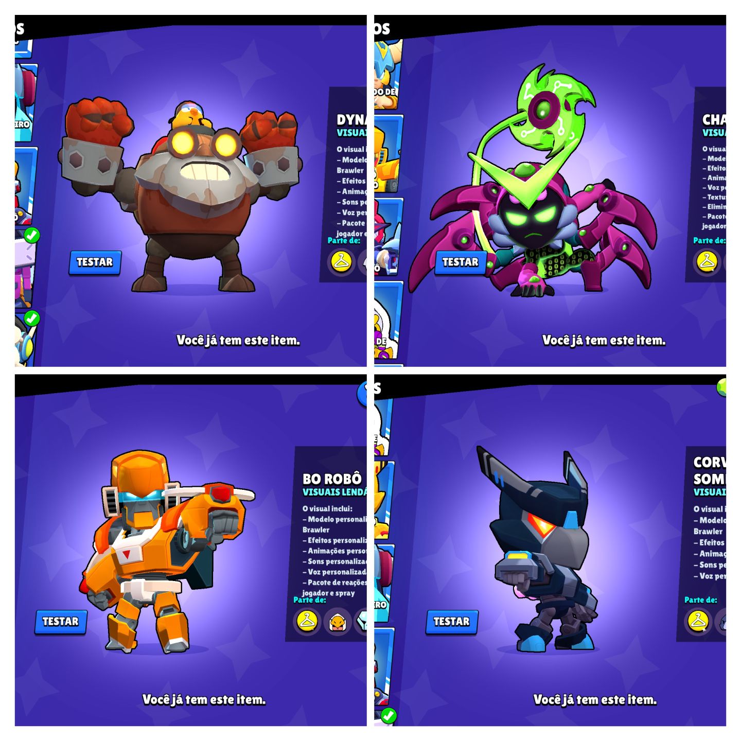 Conta Braw 85K | Fama Meteorica - 93 Brawlers Nivel 11 e Mais de 420 Skins Topd+