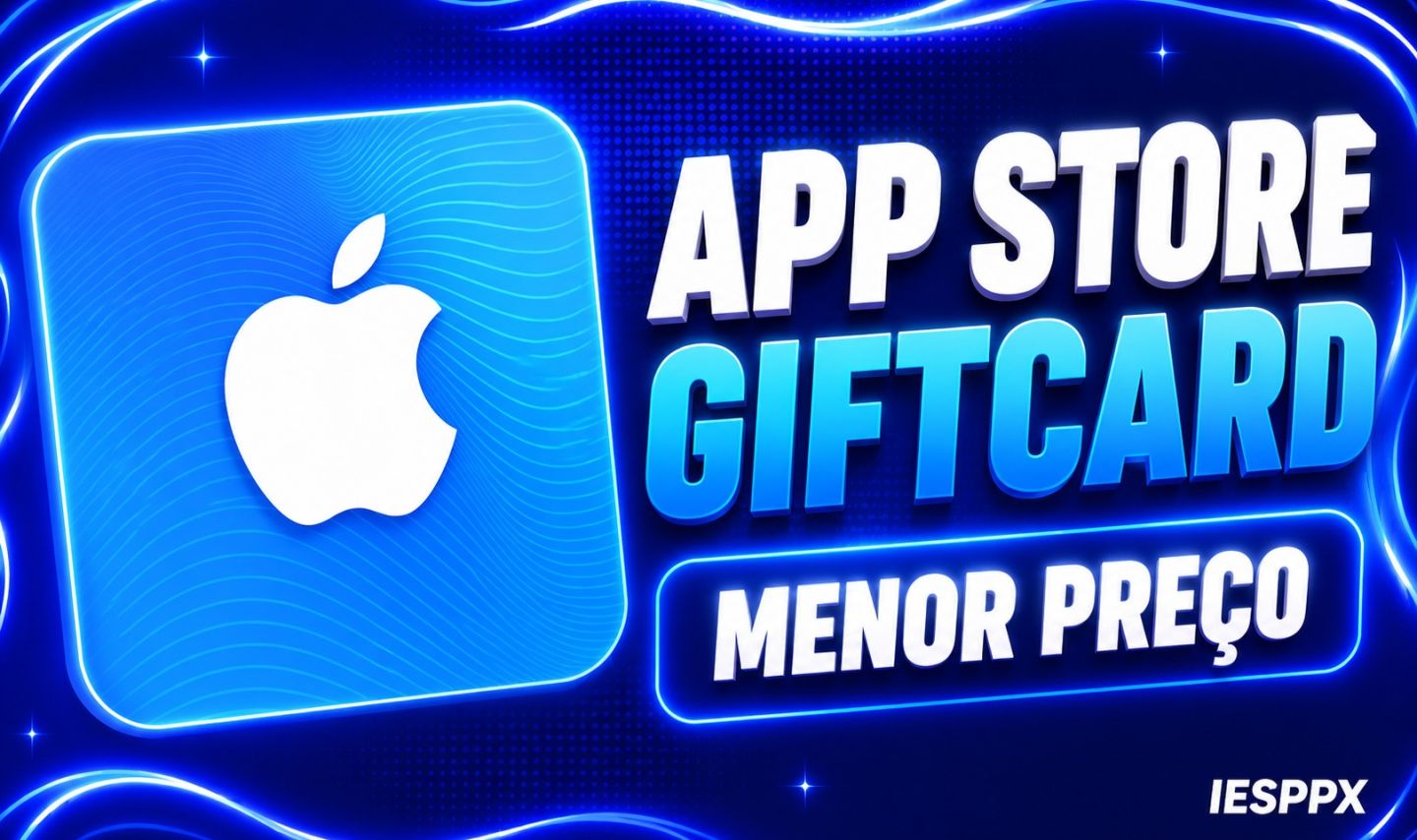 Gift Card App Store - Apple Store GiftCard | Menor Preço | Código Digital
