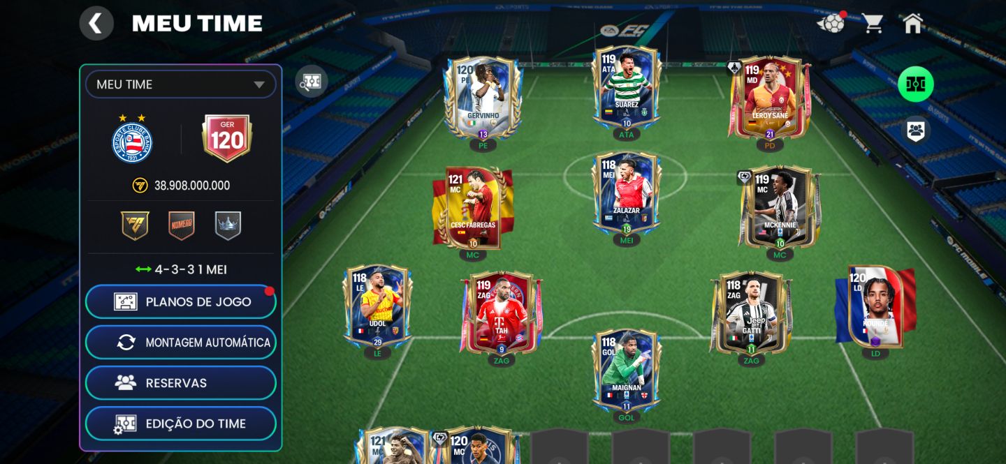 Conta de EA FC MÓBILE MUITO BOA PRA QUEM ESTÁ COMEÇANDO