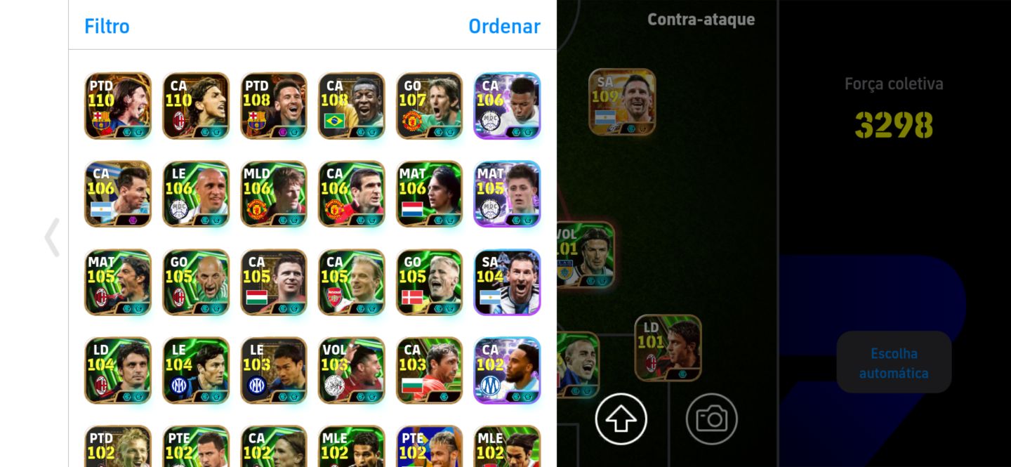 CONTA ELITE eFOOTBALL 2026 - 3325+ FORÇA | BULLY MESSI 2007 + GEORGE BEST.