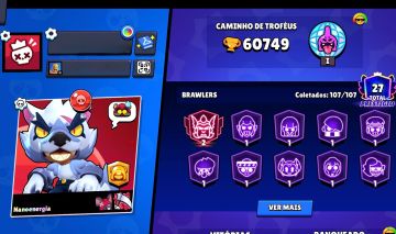 CONTA BRAW 60K | TODOs OS PERSONAGENS ATIVOS |FAMA MARCIANA E MAIS DE 220 SKINS