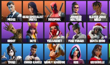 Conta MUITO ANTIGA Fortnite (MIDAS) (FULL ACESSO)