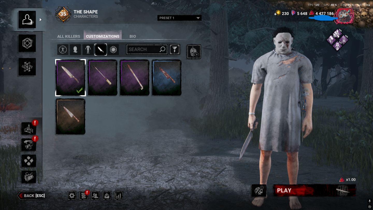 CONTA DBD EPIC COM PINHEAD E MYERS + CONT FORTNITE E ROCKET LEAGUE