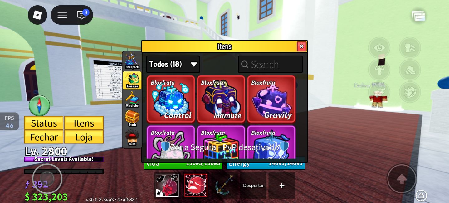 Conta de blox fruit perfeita