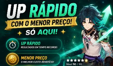 Upo muito rápido (Personagens e armas) LV 90+(Atendimento rápido e menor preço)!