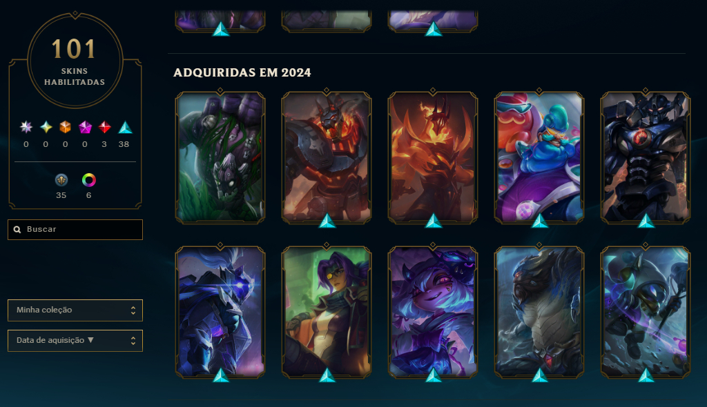 CONTA HANDLEVEL SEASON 2 MASTER 300+ PONTOS