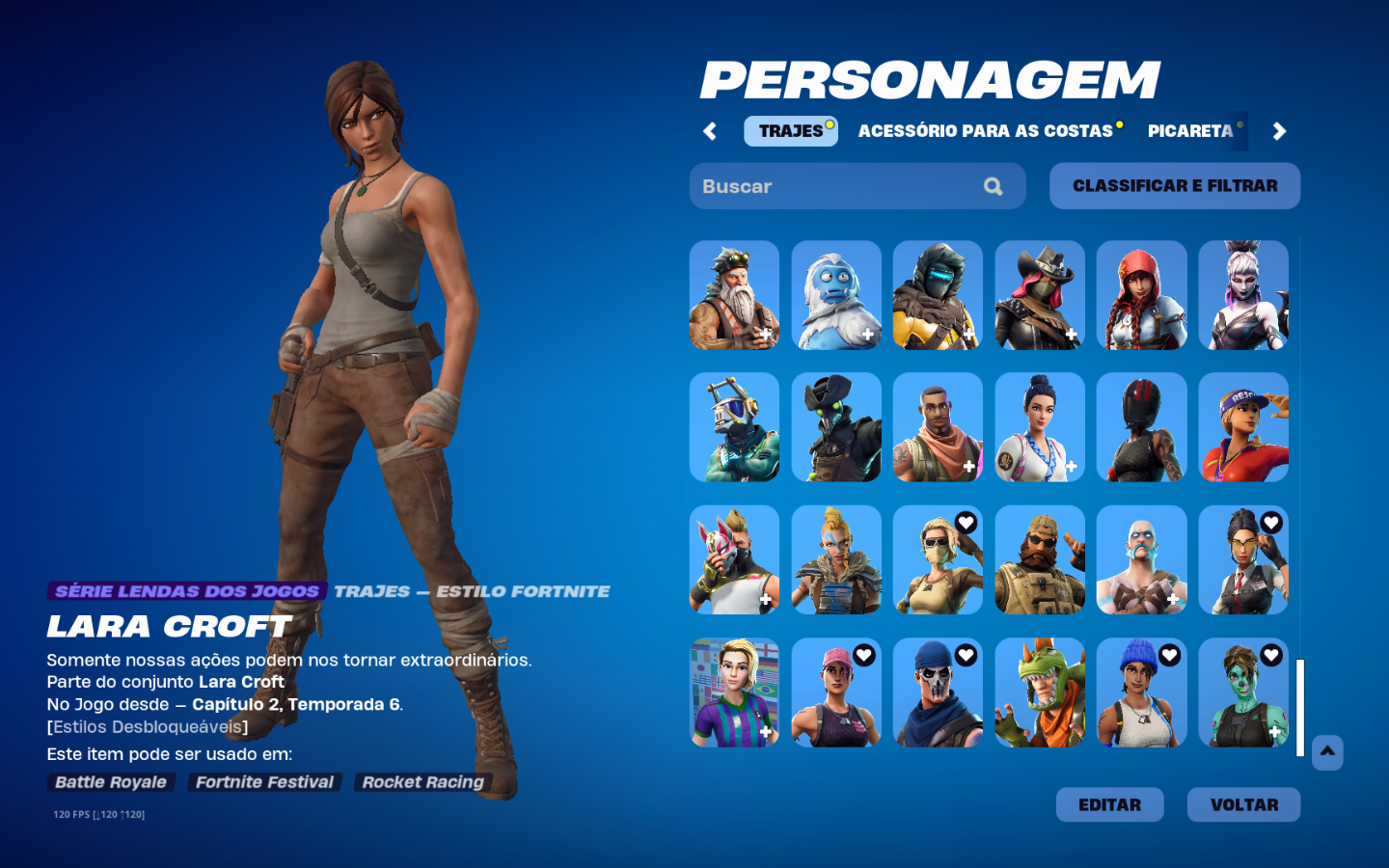 Conta Fortnite com salve o mundo ZERADO E FUNDADOR n aceito trocas, apenas venda