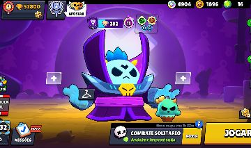 Conta RARA Brawl Stars FULL (103/103) + 52K Troféus + Skins Exclusivas!!!
