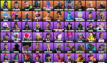 Conta Fortnite 82 Skins galaxia, Mandaloriano, Homem-Aranha, Tony Stark e mais!