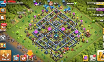 CONTA CLASH OF CLANS TOP À VENDA | CONTA FORTE + PRONTA PARA JOGAR