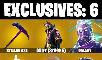 CONTA FN COM 10 SKINS-GALAXY-TRYHARD