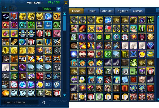 Conta LADMO - Servidor Omegamon Tamer 160