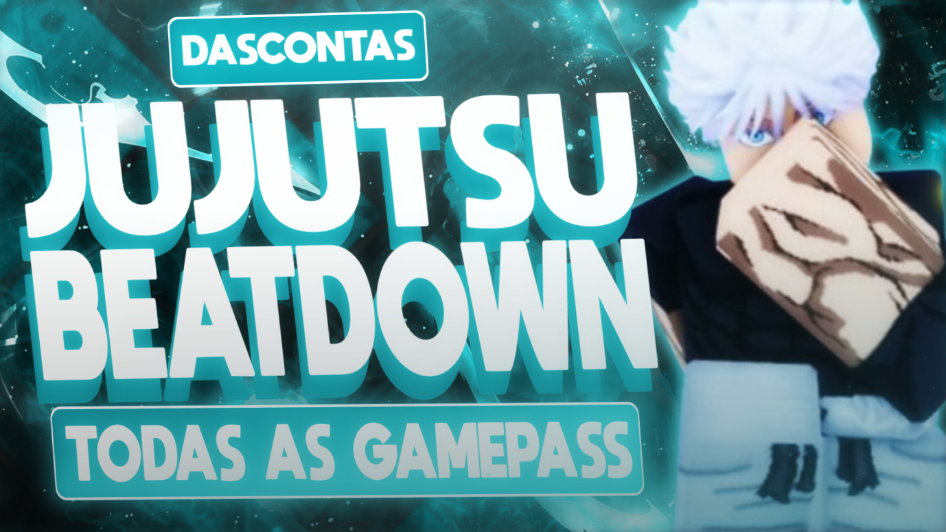 JUJUTSU BEATDOWN /TODAS AS GAMEPASS/ROBLOX