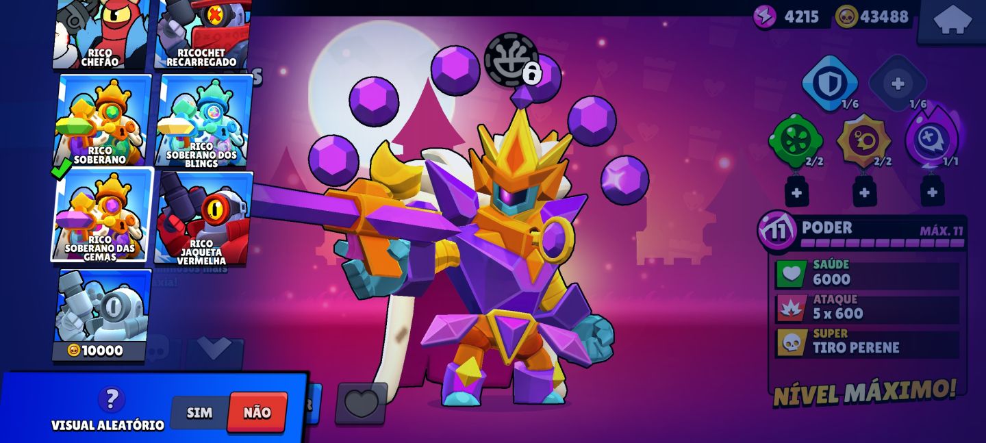 CONTA BRAWL STARS (LEIA A DESCRIÇÃO)