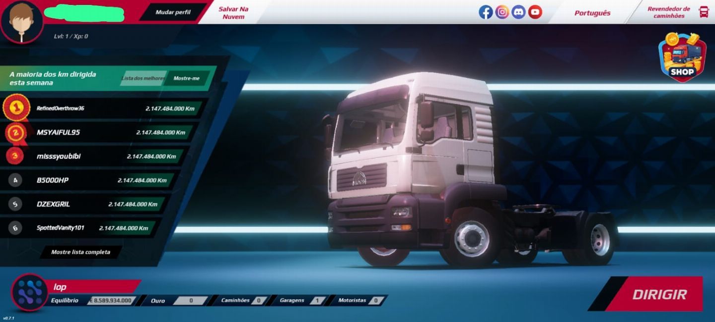 Conta Truckers Of Europe 3 Com Muito Dinheiro