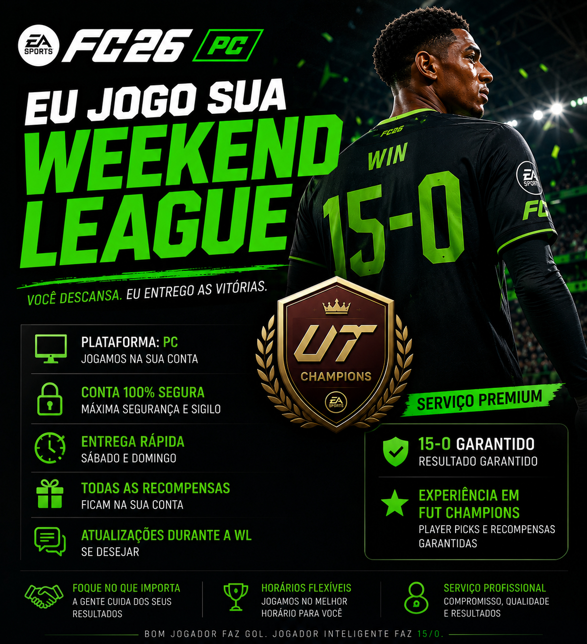 PROMOÇÃO WL FC26 - Jogo sua WL/Rivals/Copinha