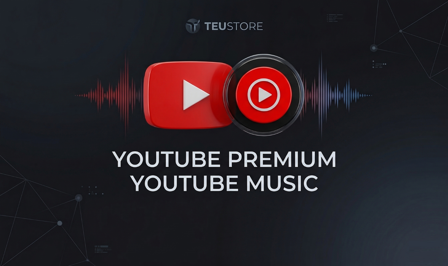 YOUTUBE PREMIUM + YOUTUBE MUSIC 1 MÊS + ATIVAÇÃO NO SEU E-MAIL