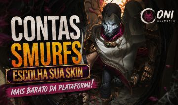 [SEM BAN] SMURF UNRANKED FULL ACESSO + ESCOLHA SKIN