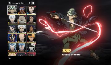 Conta Bleach soul ressonance nível 72 com quase todos SSR