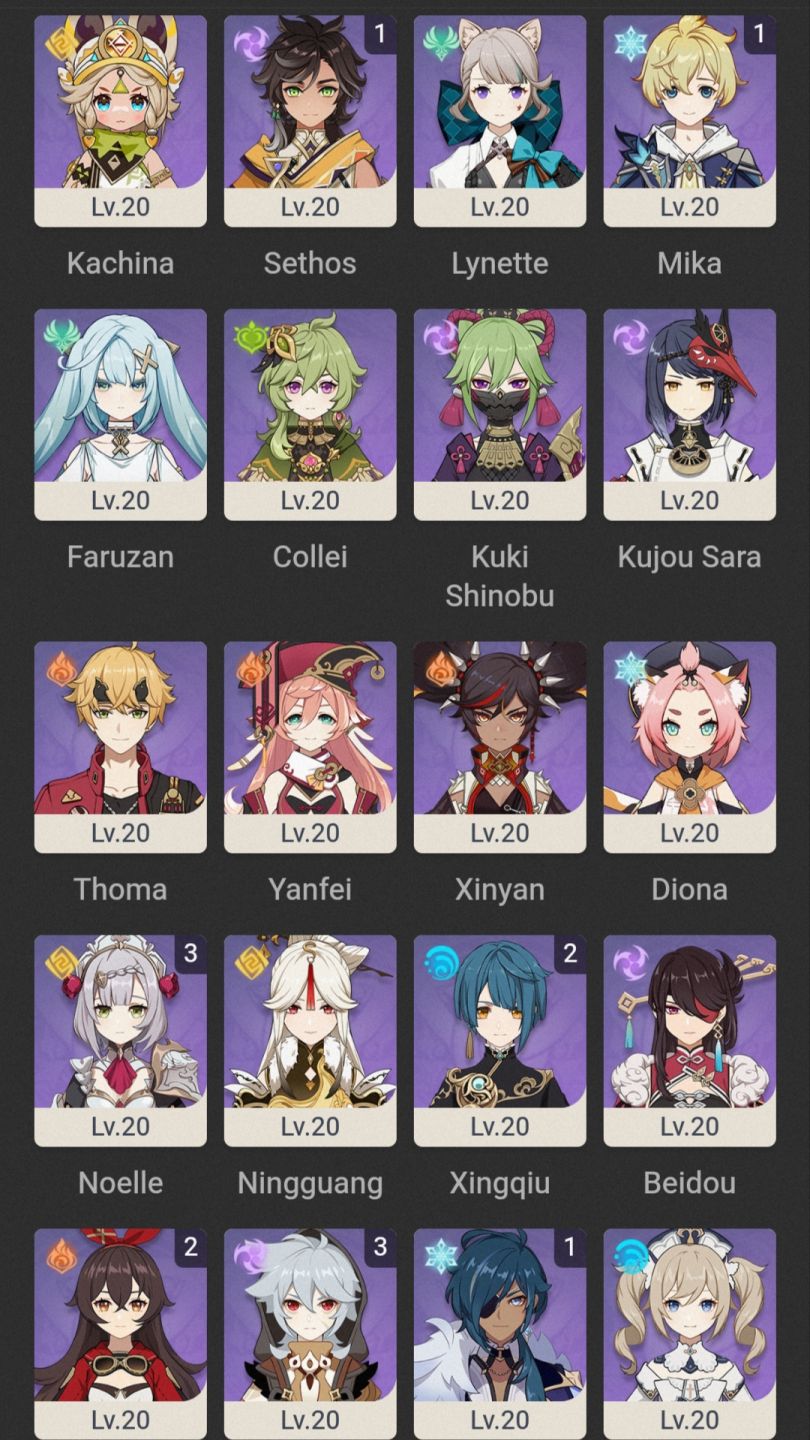 Conta de Honkai + Genshin | Evanescia, Robin Summereto e 21T5