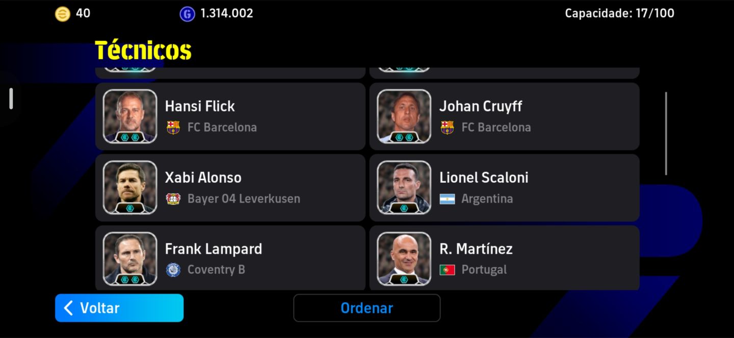 CONTA EFOOTBALL MESSI 110+DEMBELE 107+PELE 109+NEY106 960 MOEDAS POSITIVA NO IOS
