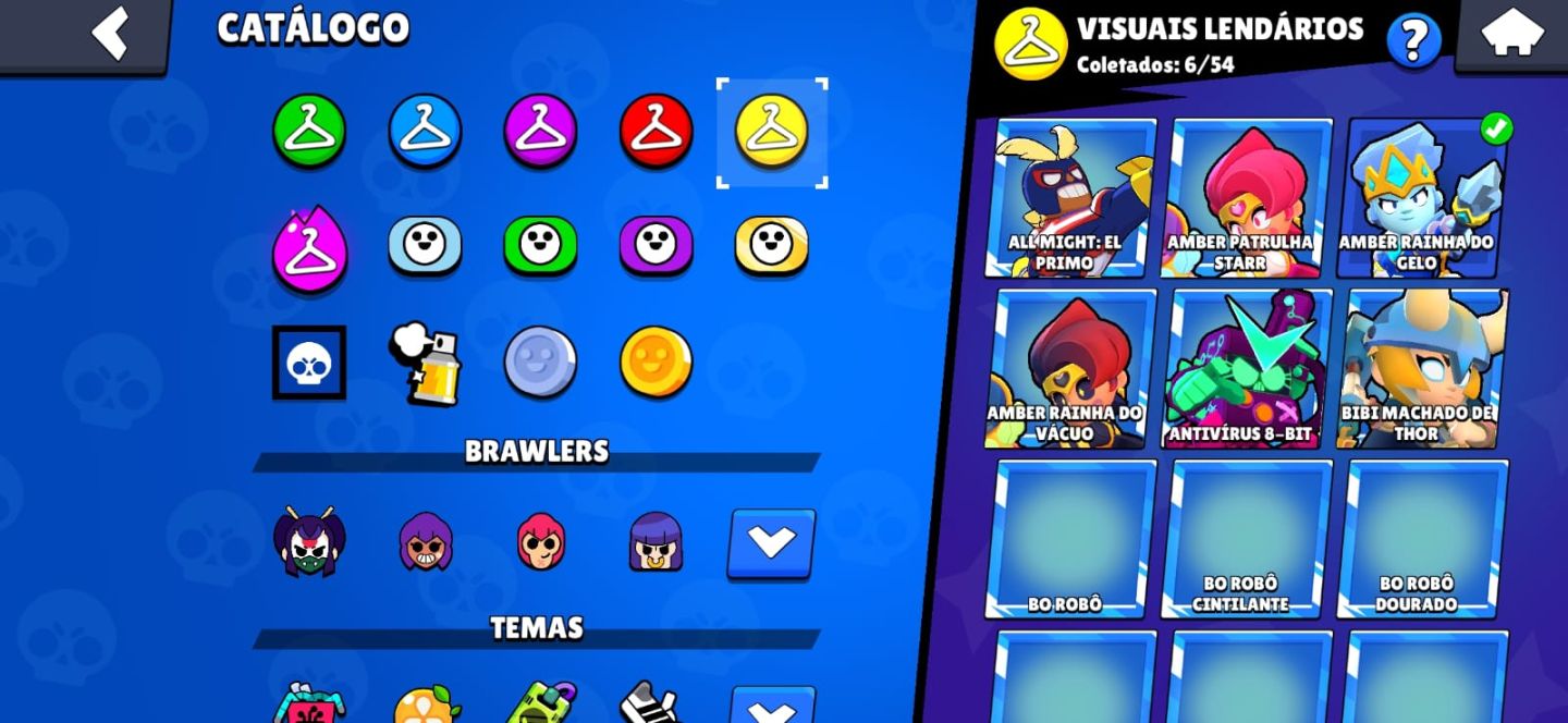 Conta de Brawl Stars muito rara.