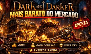 DARK AND DARKER | GOLD, GOLD COIN BAG E BAÚ | MAIS BARATO DO MERCADO