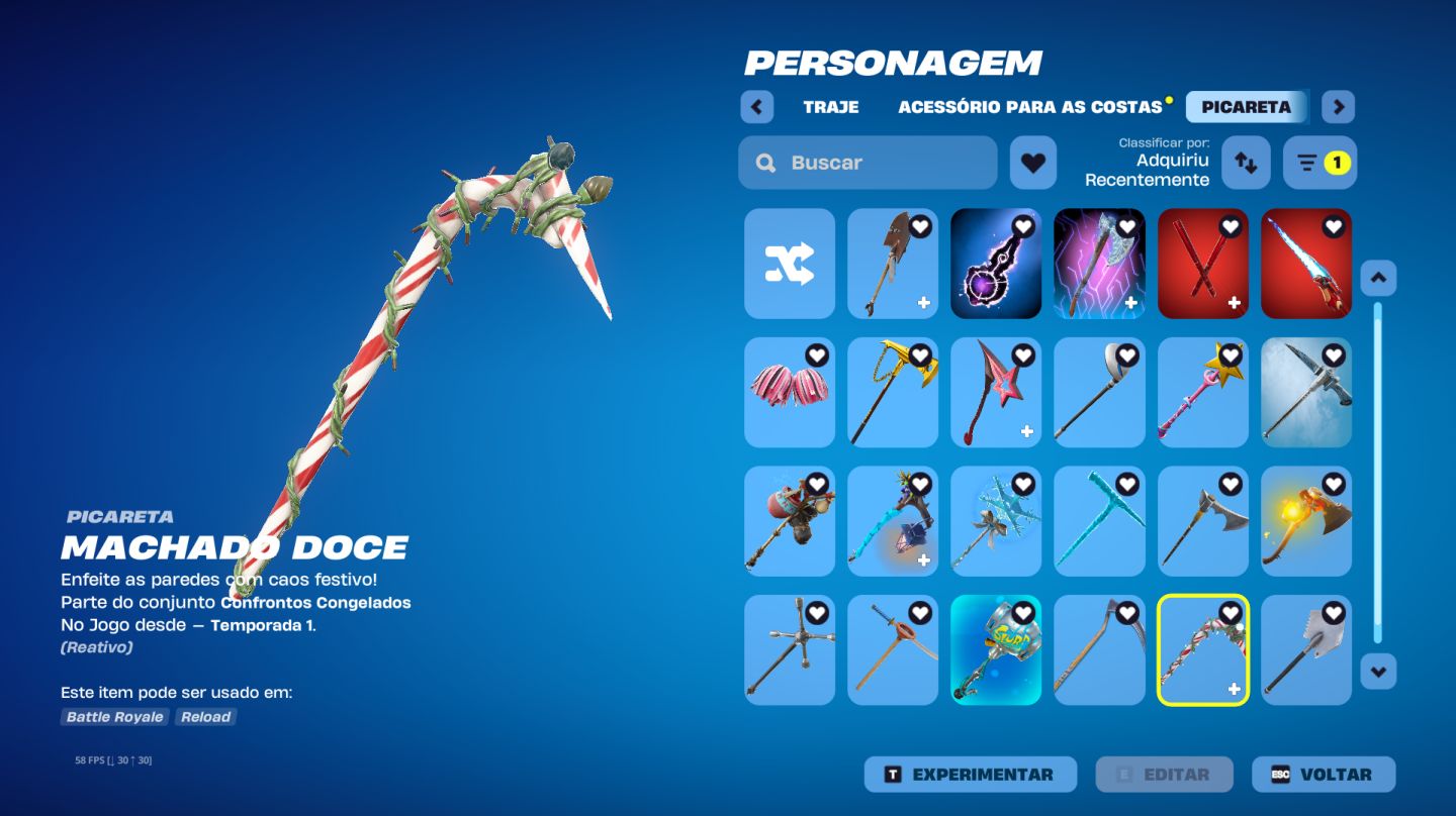 Conta de fortnite OG (+30 Skins compradas, e pacotes exclusivos)