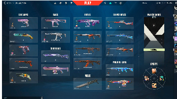 Conta com skin, Lv 200 ex Diamante 1 (faca Xenocacador e Phantom Reconhecimento)