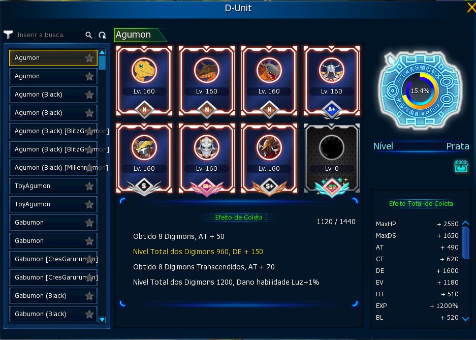 Conta MID/END LADMO com Apollomon - Server Omegamon