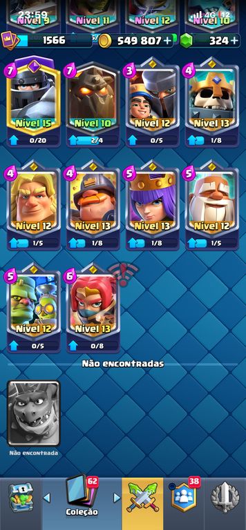CONTA CLASH ROYALE 10.030 TROFÉUS | QUASE TODAS AS CARTAS | 12 EVOLUÇOES