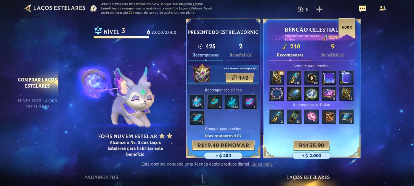 Conta League of Legends:Wild Rift