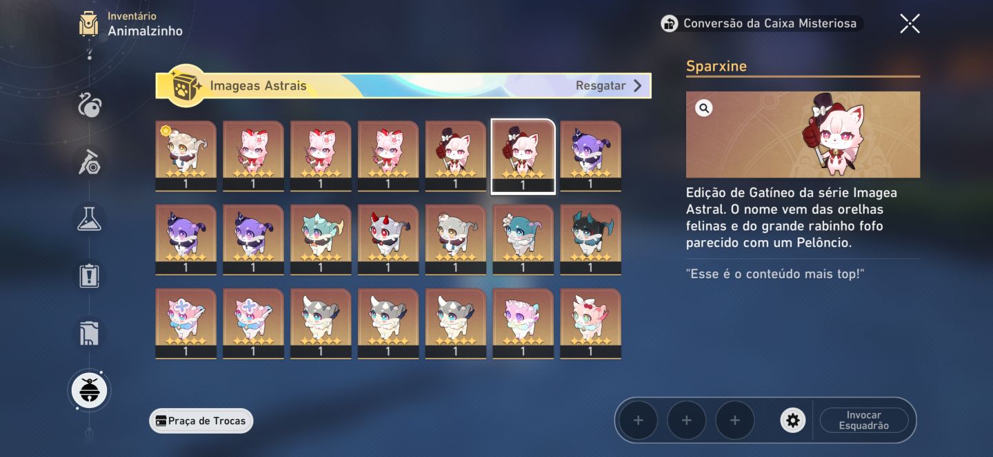 Conta no HSR, Silver Wolf 999+cone, Himeko+cone, Blade Mortenax+cone
