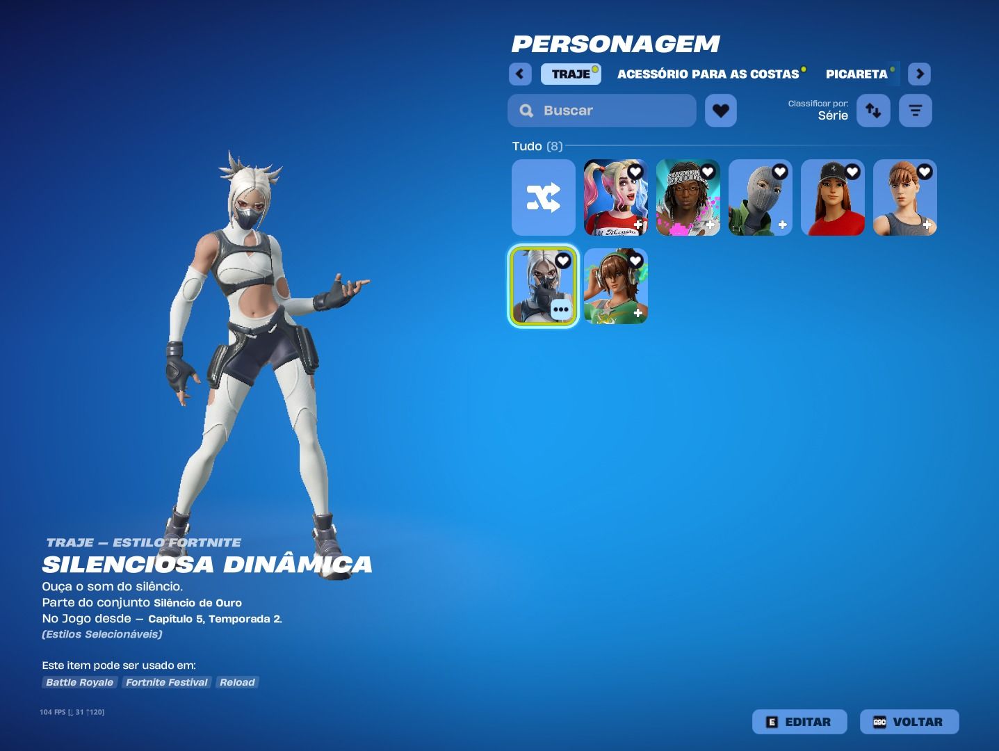 CONTA FORTNITE NOVA - FULL ACESSO