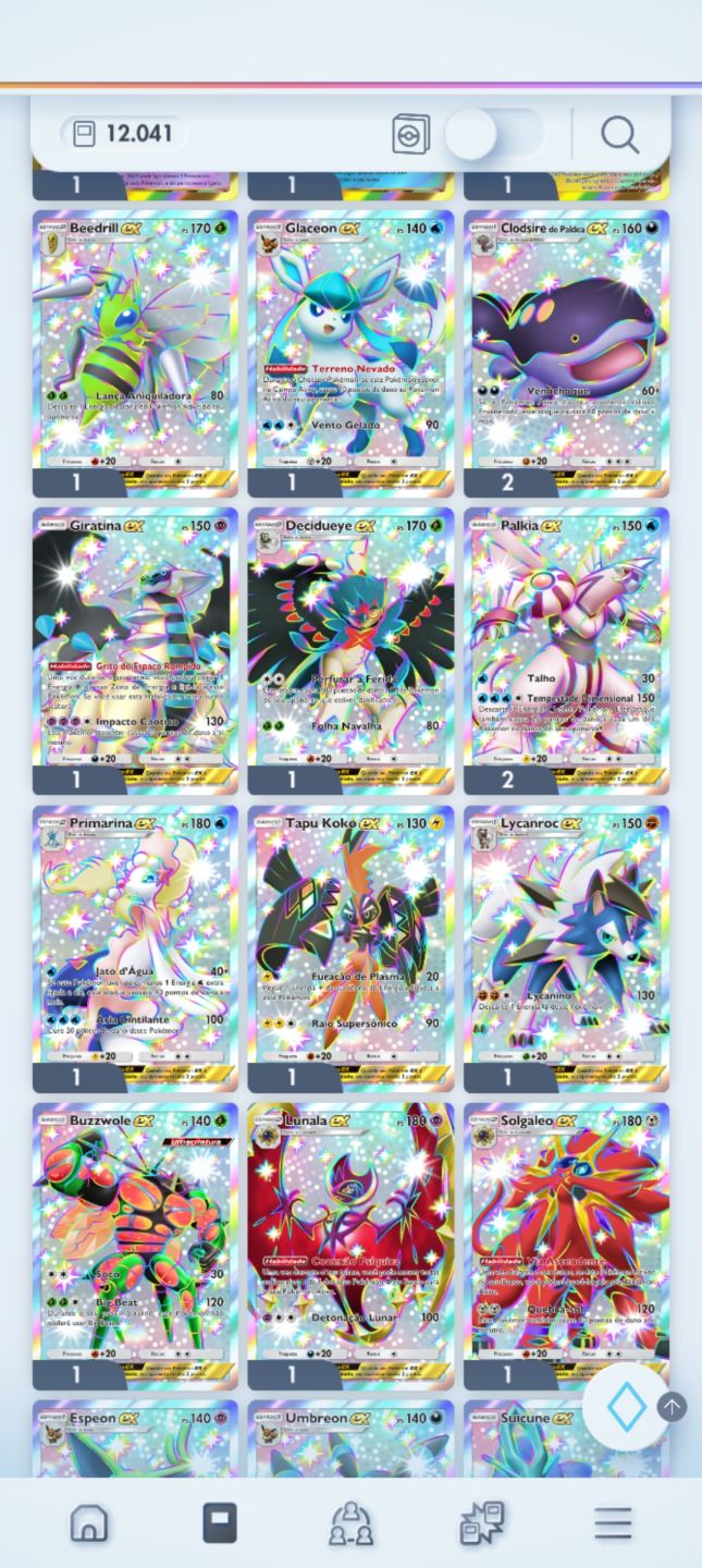 Conta Pokémon TCG Pocket NV 60 | 6 GOLDS (Charizard/Pikachu) + 30 ex Shiny!