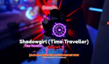 Shadow Girl (Time Traveller) / Homura Evo A S A+ | Anime Adventures