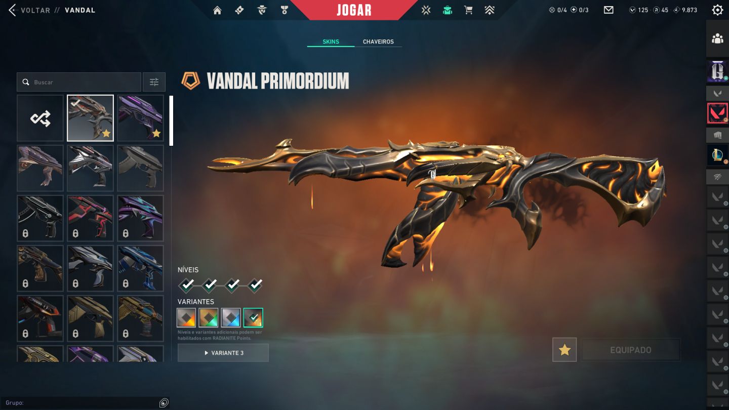 CONTA FULL ACESSO - LVL 180 - FULL SKIN