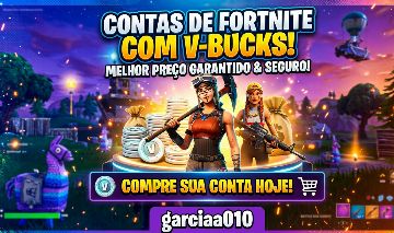 CONTA FORTNITE COM VBUCKS!!