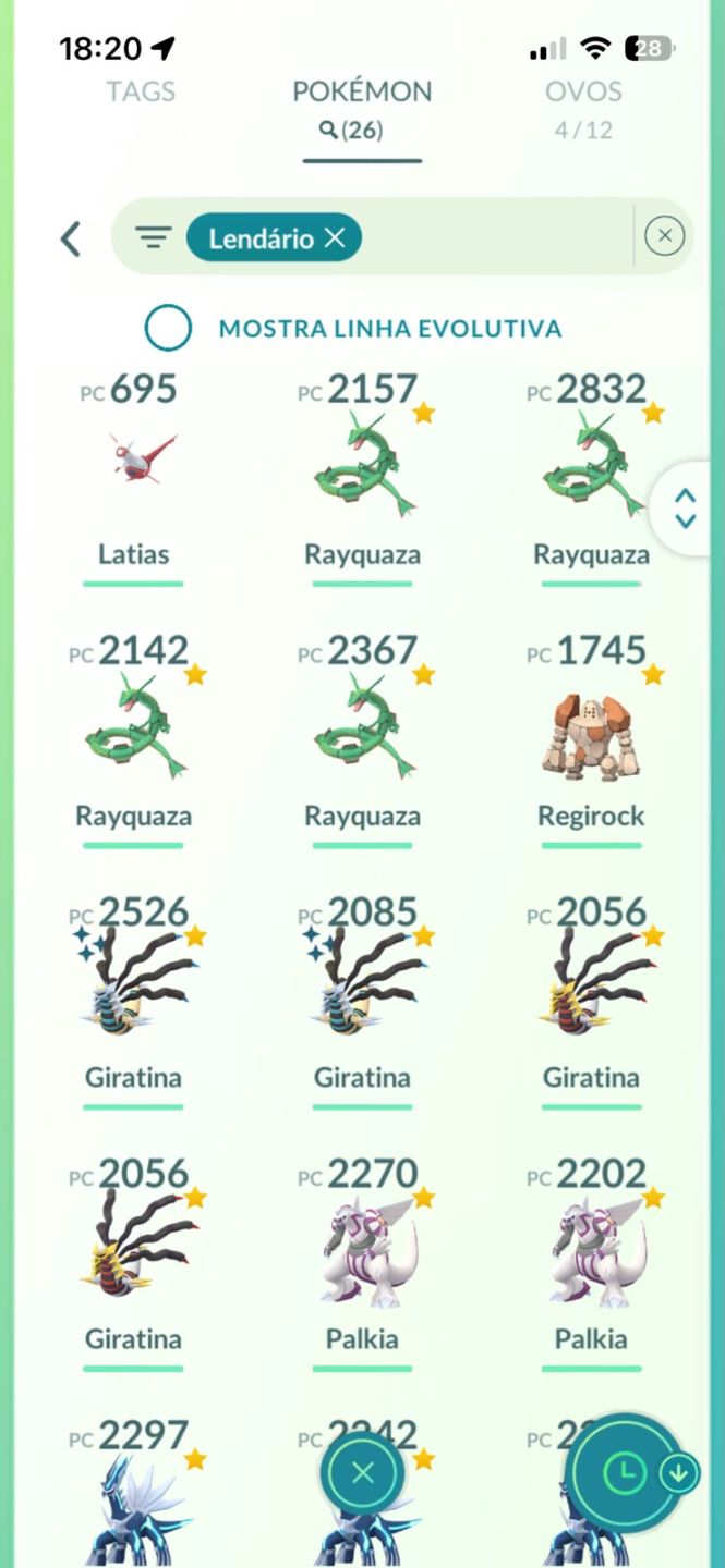 POKÉMON GO | CONTA PREMIUM | ITENS + POKÉMON RAROS