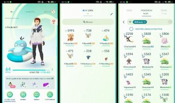 Pokémon go LVL 64 | 39 SHINY | 6 IV 100% | 1.9M STARDUST F055
